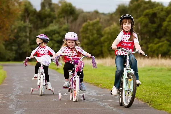 Lợi ích của việc đi xe đạp đối với trẻ em