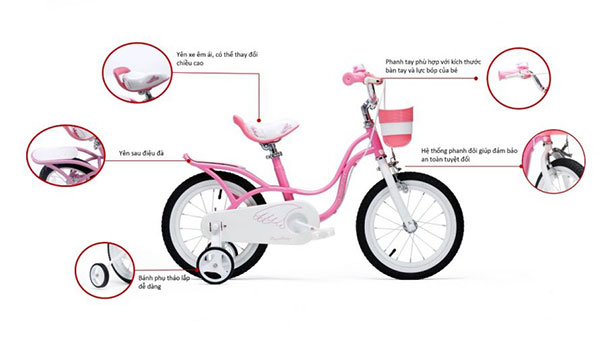 Tổng hợp một số mẫu xe đạp cho bé theo từng độ tuổi